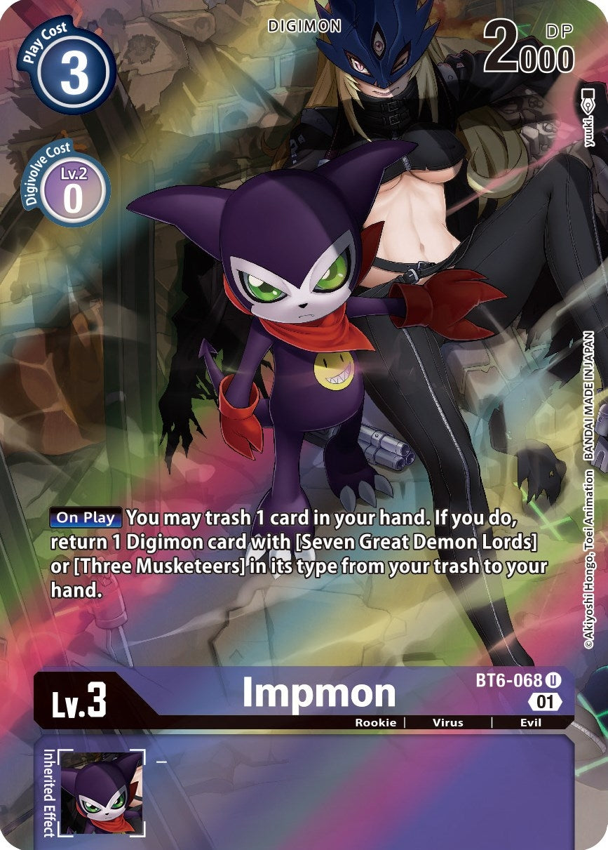 Image for Impmon (Alternate Art) (BT06) (6068)