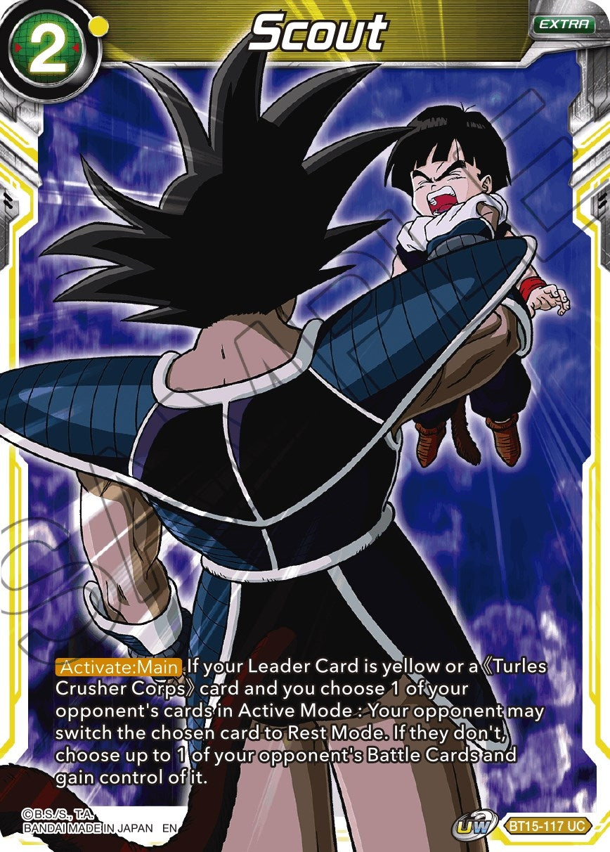 Image for Scout (Saiyan Showdown) (BT15-117) - Dragon Ball Super: Masters