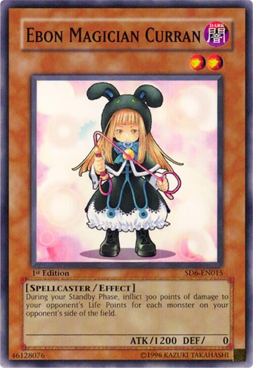 Image for Ebon Magician Curran (Structure Deck: Spellcaster's Judgment) (SD6-EN015) - YuGiOh