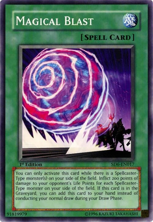 Image for Magical Blast (Structure Deck: Spellcaster's Judgment) (SD6-EN017) - YuGiOh