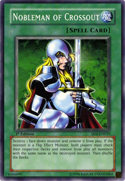 Image for Nobleman of Crossout (Structure Deck: Spellcaster's Judgment) (SD6-EN019) - YuGiOh