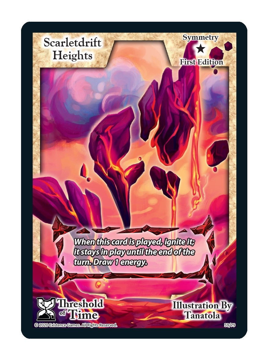 Image for Scarletdrift Heights (Threshold of Time) (59) - Exodus TCG