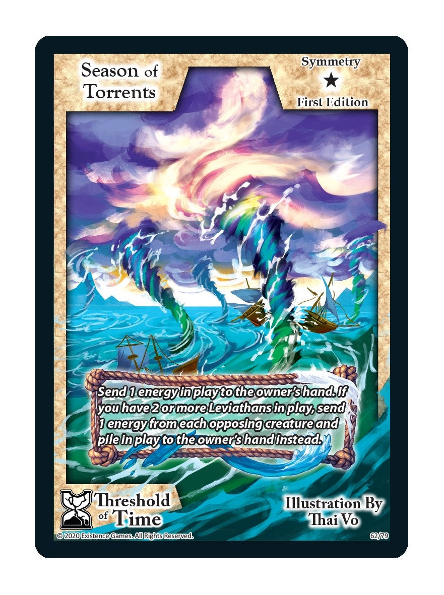 Image for Season of Torrents (Threshold of Time) (62) - Exodus TCG