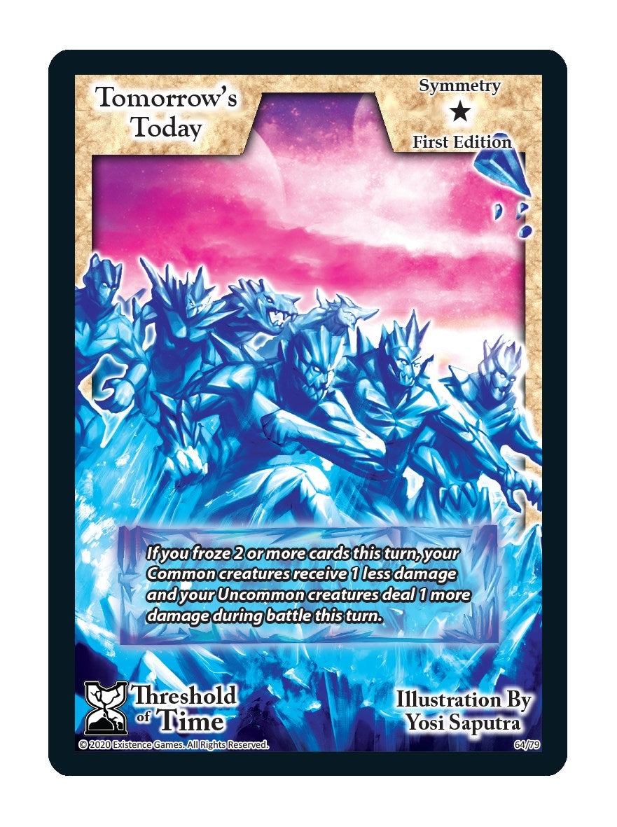Image for Tomorrow's Today (Threshold of Time) (64) - Exodus TCG