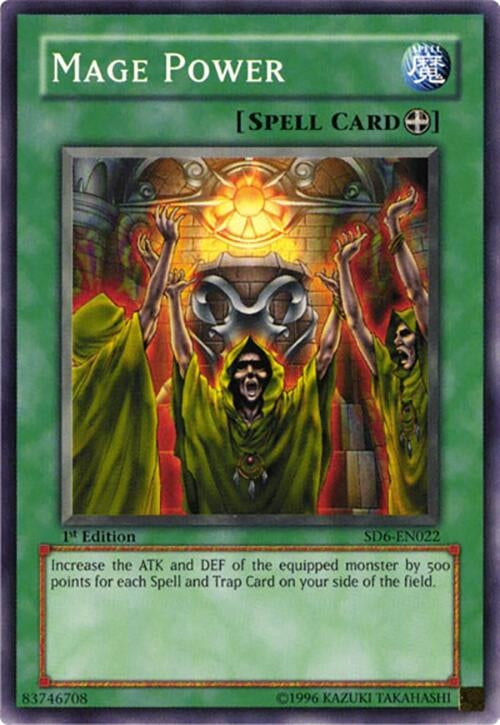 Image for Mage Power (Structure Deck: Spellcaster's Judgment) (SD6-EN022) - YuGiOh