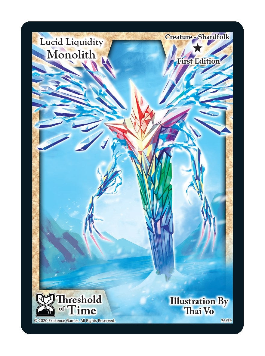Image for Lucid Liquidity Monolith (Threshold of Time) (76) - Exodus TCG