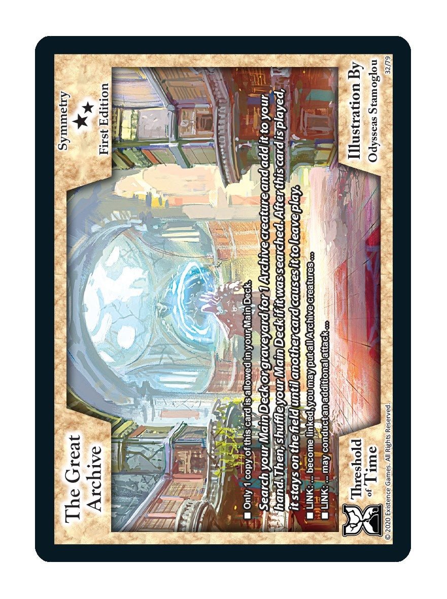 Image for The Great Archive (Threshold of Time) (32) - Exodus TCG