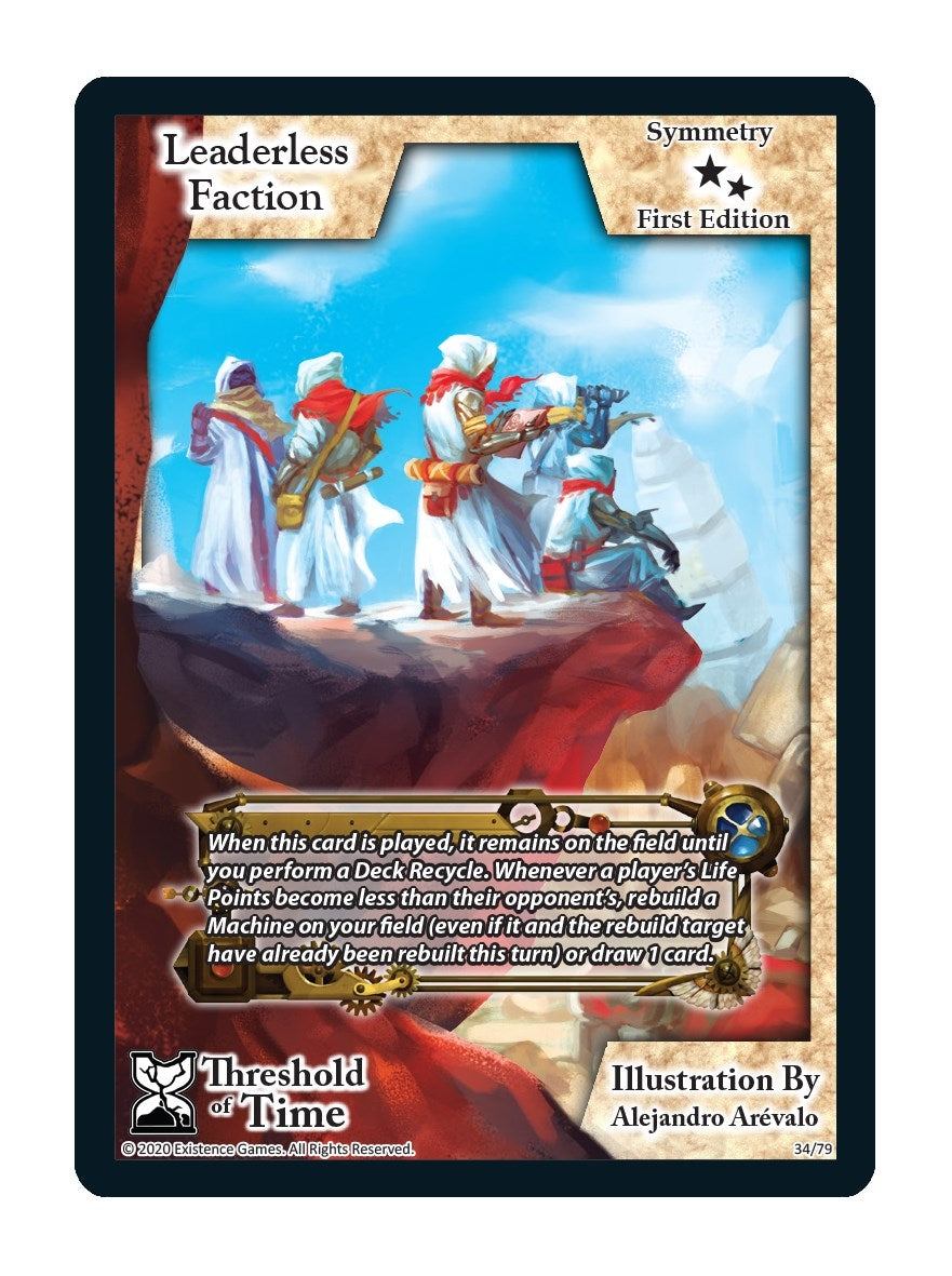 Image for Leaderless Faction (Threshold of Time) (34) - Exodus TCG