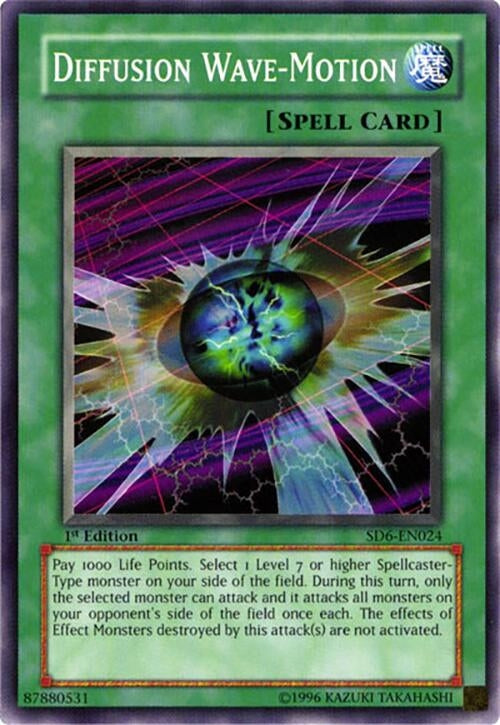 Image for Diffusion Wave-Motion (Structure Deck: Spellcaster's Judgment) (SD6-EN024) - YuGiOh
