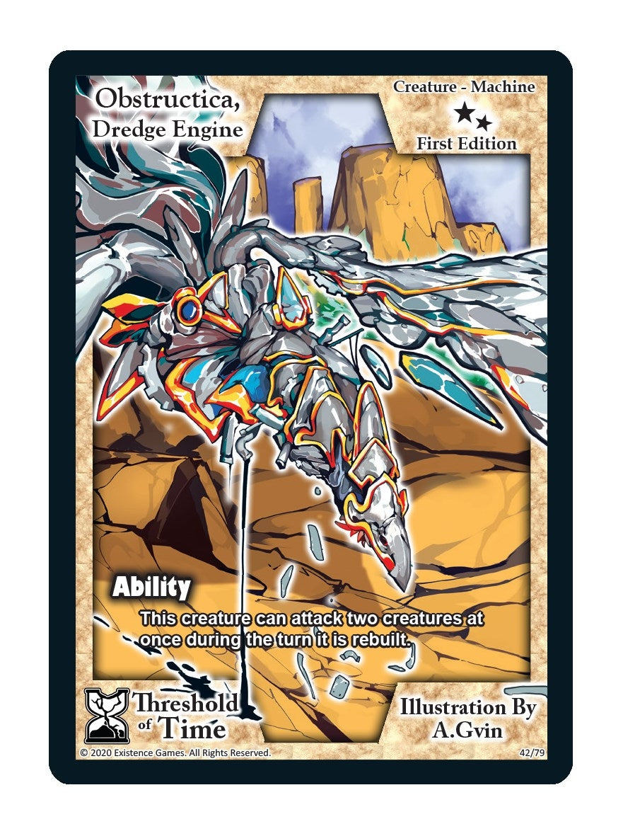 Image for Obstructica, Dredge Engine (Threshold of Time) (42) - Exodus TCG