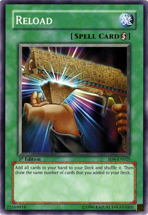 Image for Reload (Structure Deck: Spellcaster's Judgment) (SD6-EN025) - YuGiOh