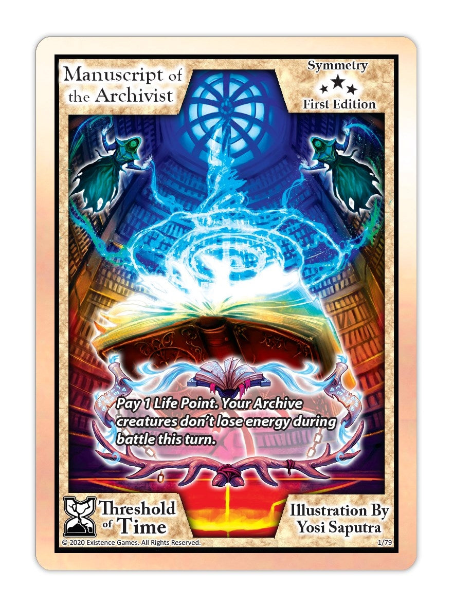 Image for Manuscript of the Archivist (Threshold of Time) (1) - Exodus TCG