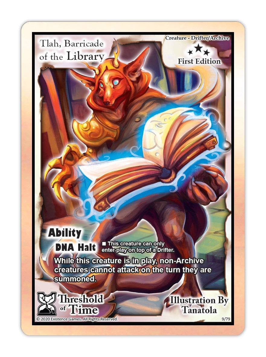 Image for Tlah, Barricade of the Library (Threshold of Time) (9) - Exodus TCG