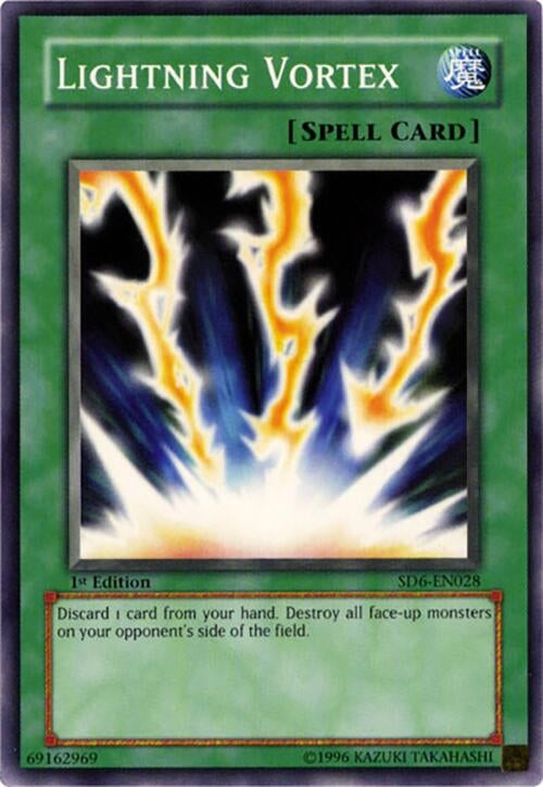 Image for Lightning Vortex (Structure Deck: Spellcaster's Judgment) (SD6-EN028) - YuGiOh