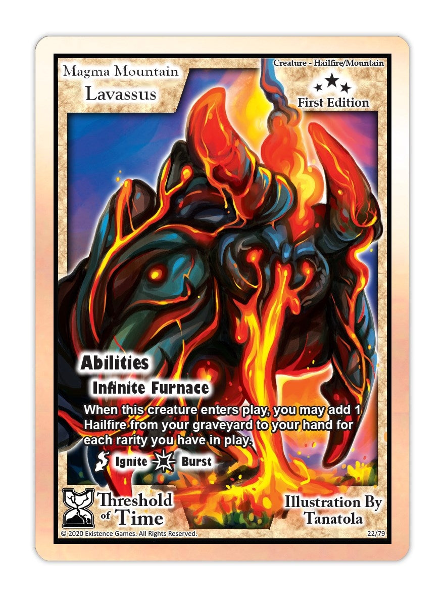 Image for Magma Mountain Lavassus (Threshold of Time) (22) - Exodus TCG