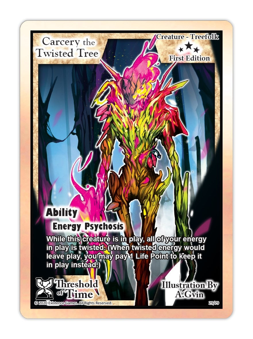 Image for Carcery the Twisted Tree (Threshold of Time) (29) - Exodus TCG