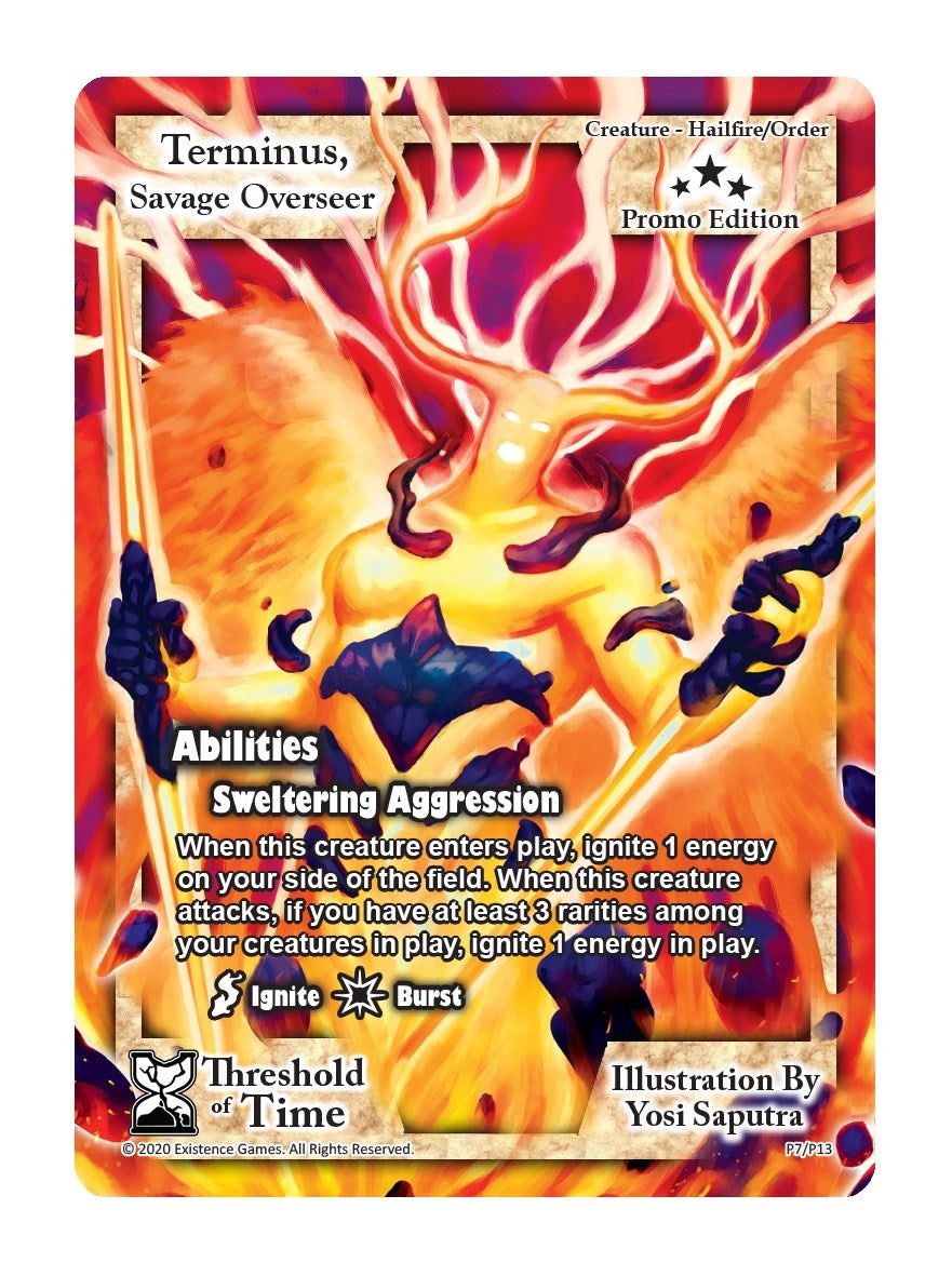 Image for Terminus, Savage Overseer (Promo Edition) (Exodus Promo Cards) (P7) - Exodus TCG