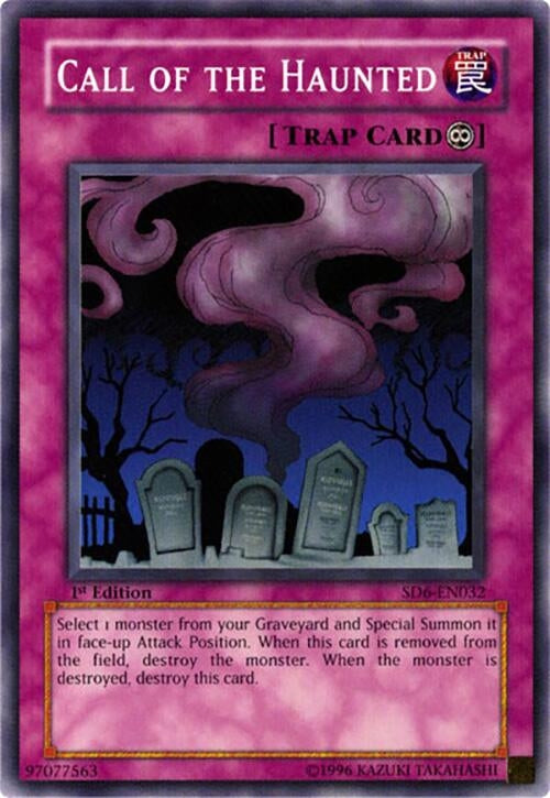 Image for Call Of The Haunted (Structure Deck: Spellcaster's Judgment) (SD6-EN032) - YuGiOh
