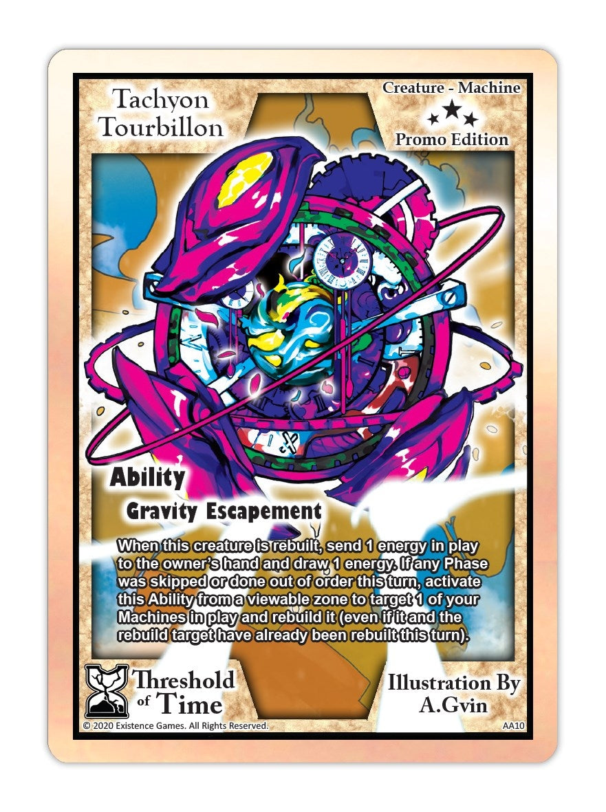 Image for Tachyon Tourbillon (Promo Edition) (Exodus Promo Cards) (AA10) - Exodus TCG