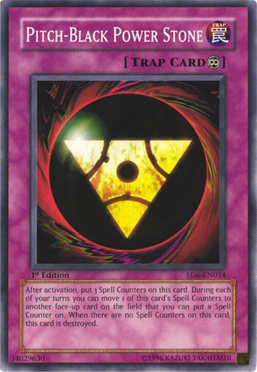 Image for Pitch-Black Power Stone (Structure Deck: Spellcaster's Judgment) (SD6-EN034) - YuGiOh