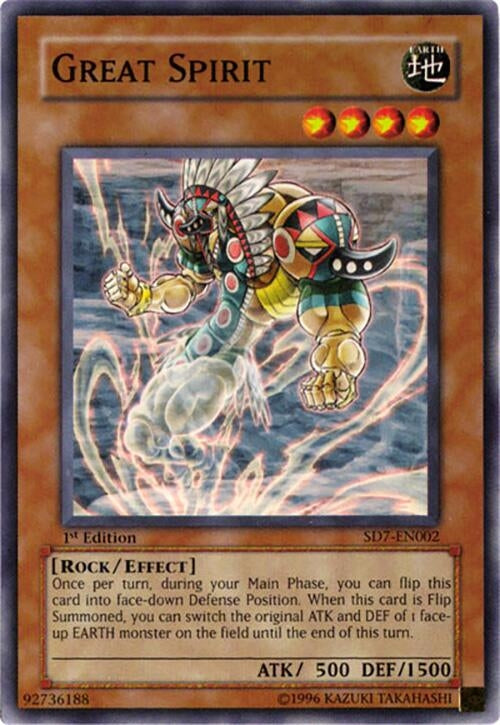 Image for Great Spirit (Structure Deck: Invincible Fortress) (SD7-EN002) - YuGiOh