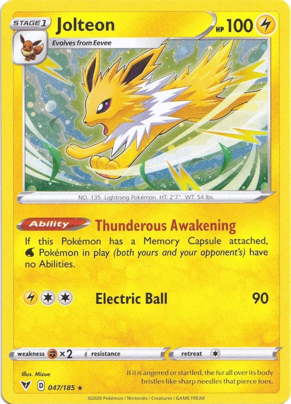 Image for Jolteon - 047/185 (Cosmos Holo) (Miscellaneous Cards & Products) (047/185) - Pokemon