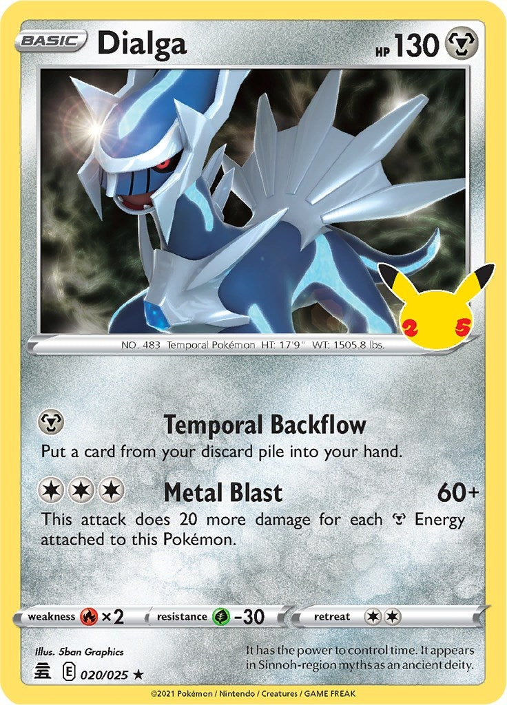 Image for Dialga (Celebrations) (020/025) - Pokemon