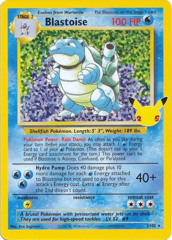 Image for Blastoise (Celebrations: Classic Collection) (2/102) - Pokemon