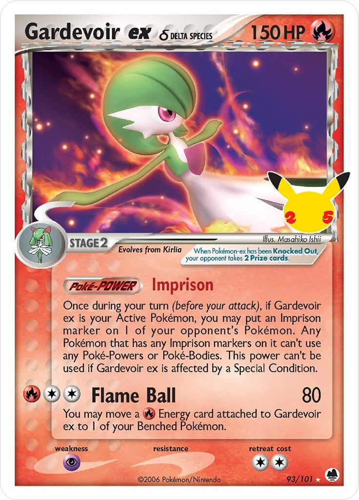 Image for Gardevoir ex (Delta Species) (Celebrations: Classic Collection) (93/101) - Pokemon