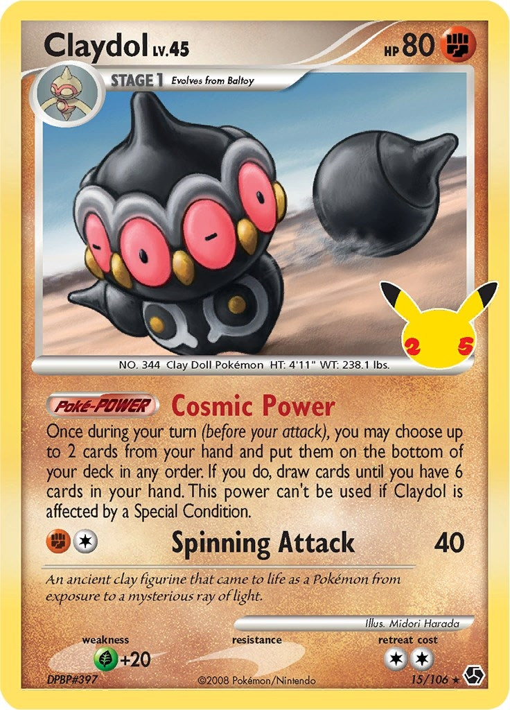 Image for Claydol (Celebrations: Classic Collection) (15/106) - Pokemon