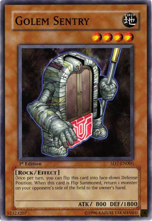Image for Golem Sentry (Structure Deck: Invincible Fortress) (SD7-EN008) - YuGiOh