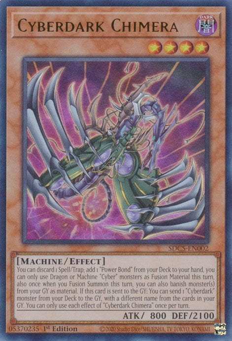 Image for Cyberdark Chimera (Structure Deck: Cyber Strike) (SDCS-EN002) - YuGiOh