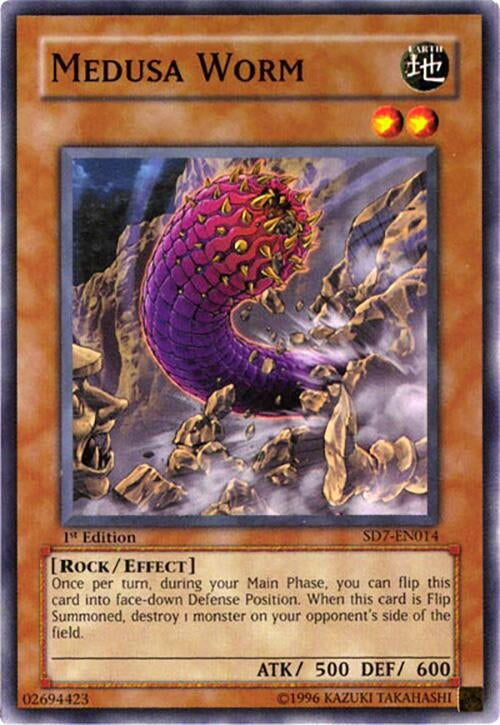 Image for Medusa Worm (Structure Deck: Invincible Fortress) (SD7-EN014) - YuGiOh