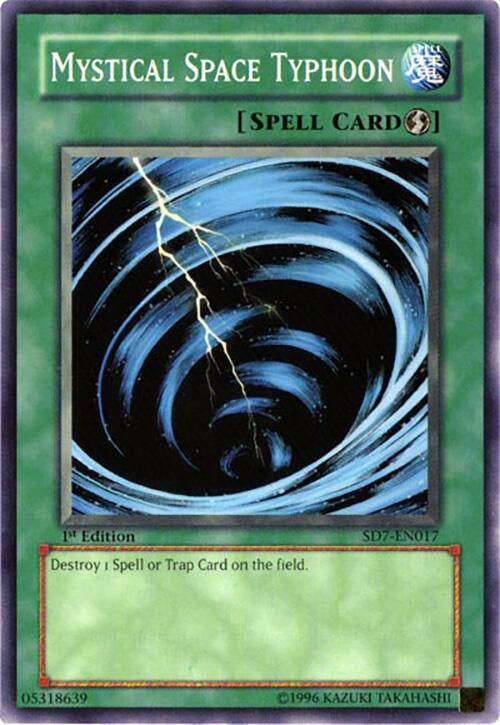 Image for Mystical Space Typhoon (Structure Deck: Invincible Fortress) (SD7-EN017) - YuGiOh