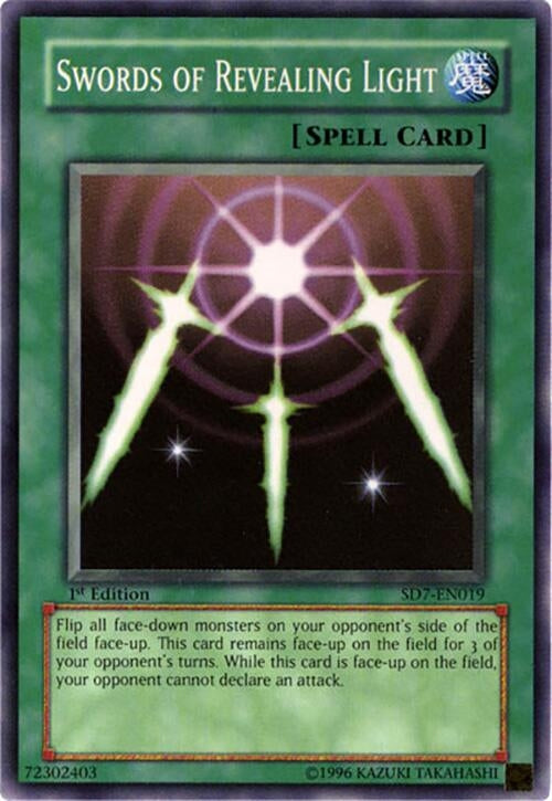 Image for Swords of Revealing Light (Structure Deck: Invincible Fortress) (SD7-EN019) - YuGiOh