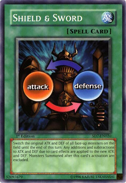 Image for Shield & Sword (Structure Deck: Invincible Fortress) (SD7-EN020) - YuGiOh