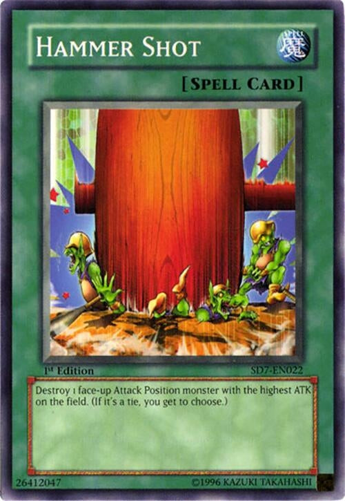 Image for Hammer Shot (Structure Deck: Invincible Fortress) (SD7-EN022) - YuGiOh