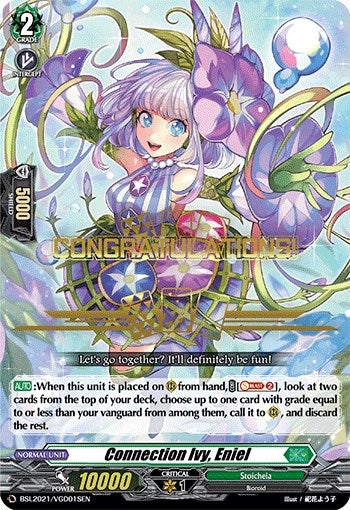 Image for Connection Ivy, Eniel (Hot Stamped) (Bushiroad Event Cards) (BSL2021/VGD01SEN) - Cardfight Vanguard
