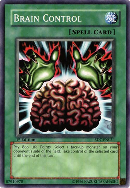 Image for Brain Control (Structure Deck: Invincible Fortress) (SD7-EN024) - YuGiOh