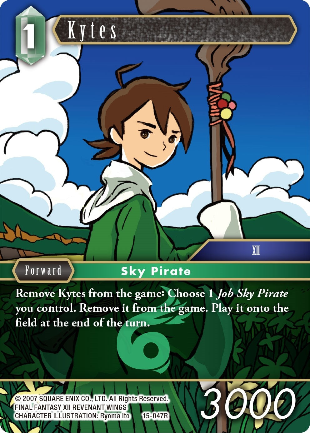 Image for Kytes (Crystal Dominion) (15-047R) - Final Fantasy TCG