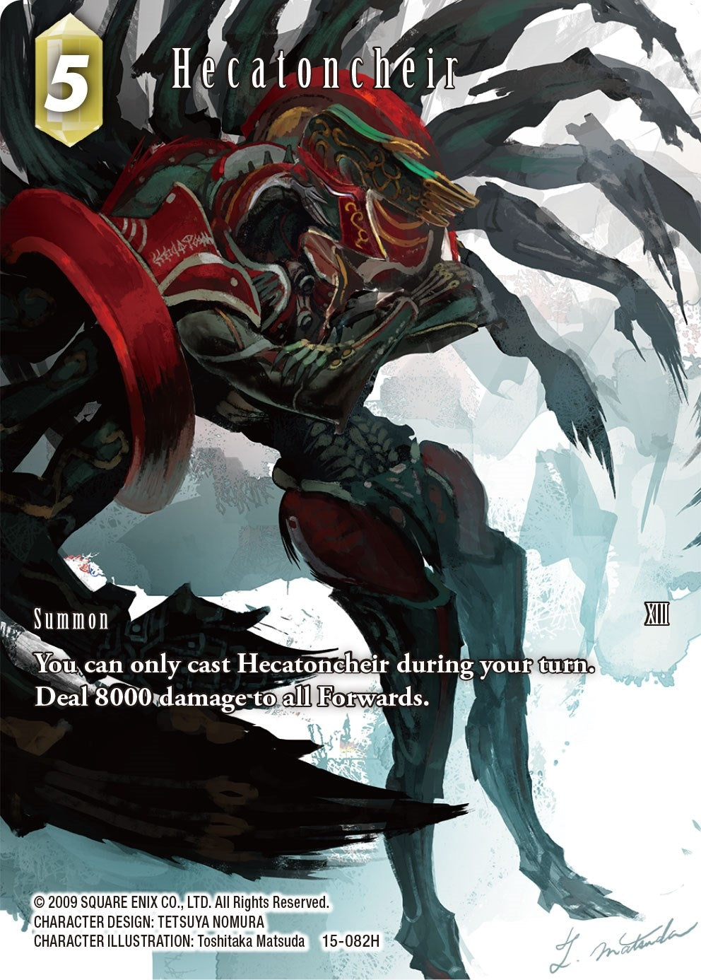 Image for Hecatoncheir (Full Art) (Crystal Dominion) (15-082H) - Final Fantasy TCG