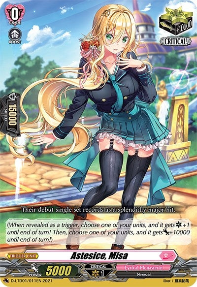 Image for Astesice, Misa (D-LTD01: Ahoy! Lyrical Monasterio!) (D-LTD01/011EN) - Cardfight Vanguard