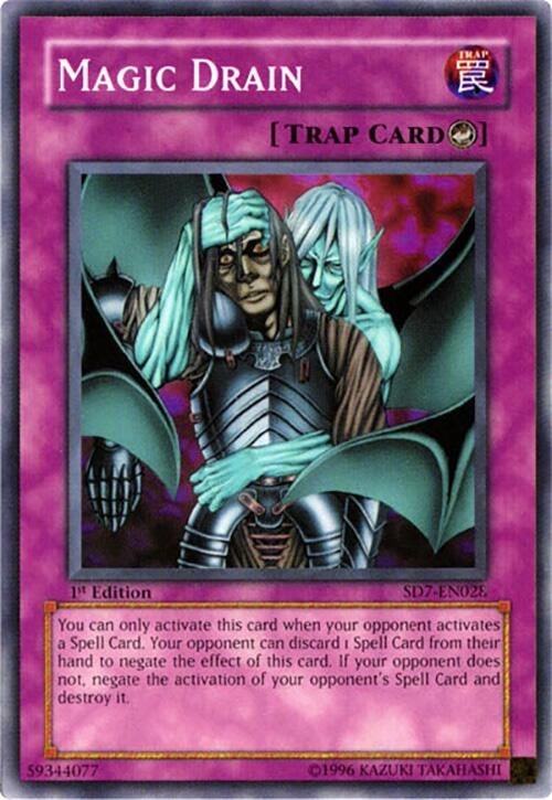 Image for Magic Drain (Structure Deck: Invincible Fortress) (SD7-EN028) - YuGiOh