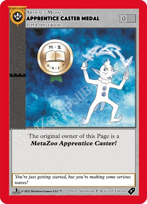 Image for Apprentice Caster Medal [Medals]