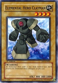 Image for Elemental Hero Clayman (Duelist Pack 1: Jaden Yuki) (DP1-EN003) - YuGiOh