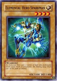 Image for Elemental Hero Sparkman (Duelist Pack 1: Jaden Yuki) (DP1-EN004) - YuGiOh