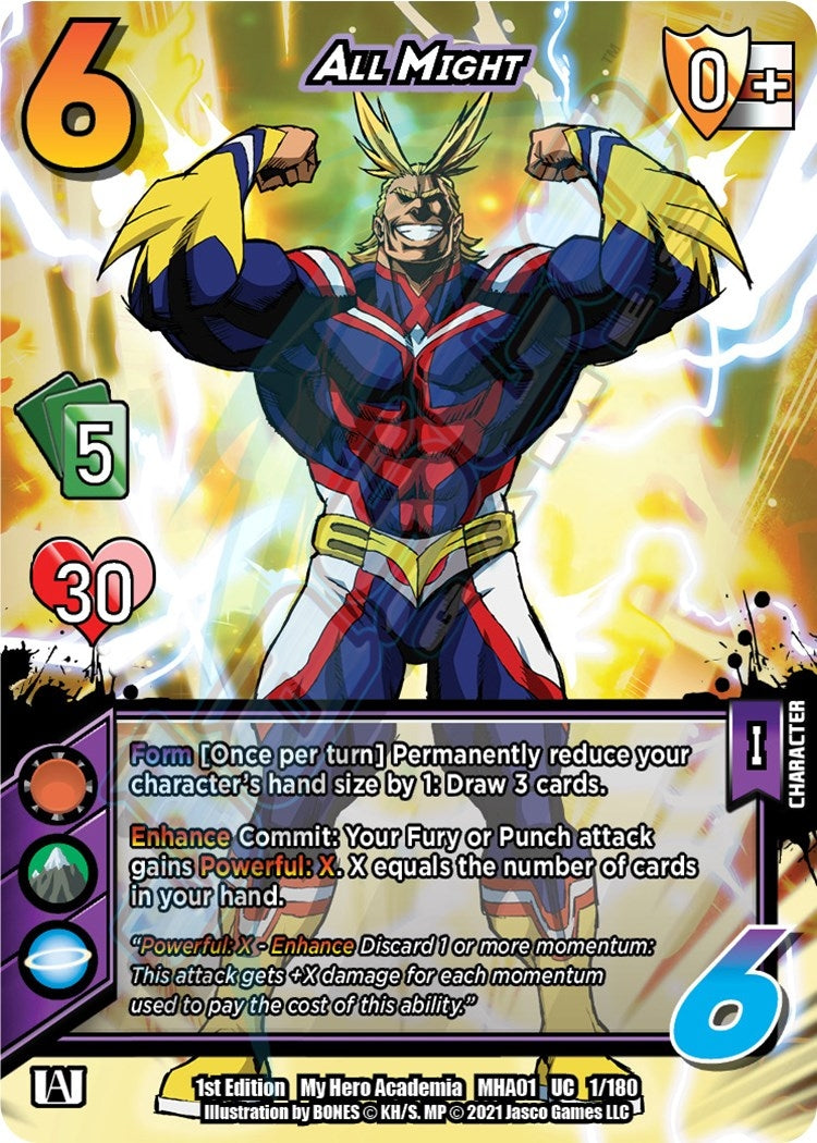 Image for All Might (UniVersus: My Hero Academia) (1/180) - UniVersus