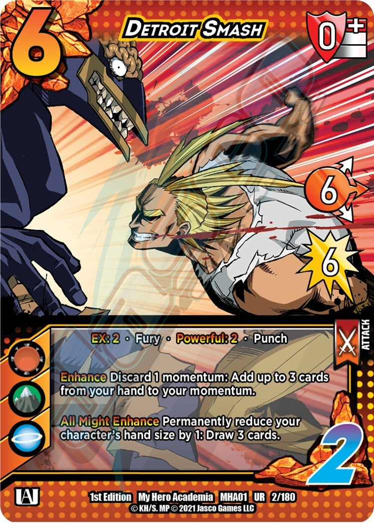 Image for Detroit Smash (UniVersus: My Hero Academia) (2/180) - UniVersus