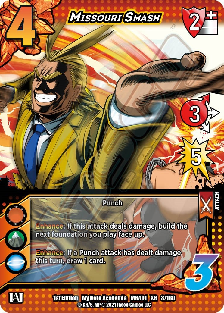 Image for Missouri Smash (XR) (UniVersus: My Hero Academia) (3/180) - UniVersus