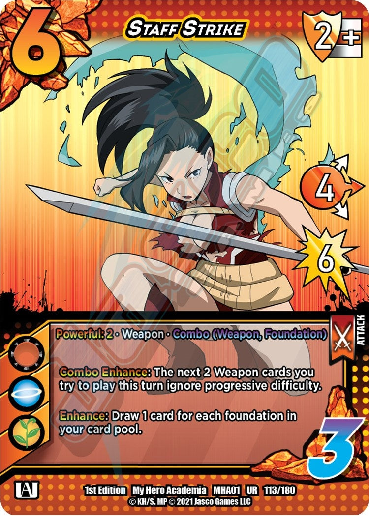 Image for Staff Strike (UniVersus: My Hero Academia) (113/180) - UniVersus